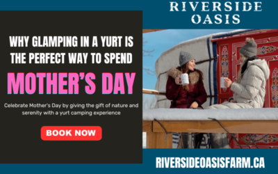 Why Glamping in a Yurt is the Perfect Way to Spend Mother’s Day